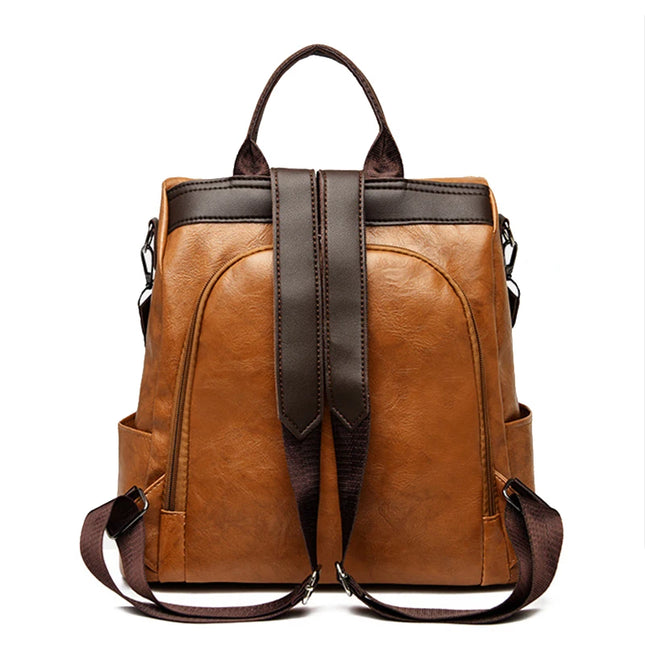 Anti-Diebstahl Lederrucksack für Damen – Dein Begleiter für Alltag & Reise