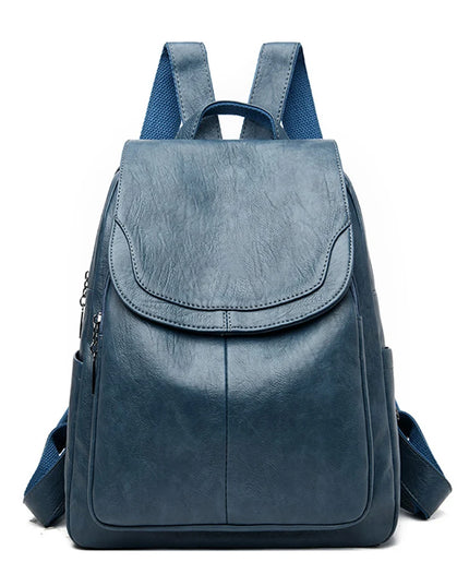 Lederrucksack Damen Vintage Stil – Geräumig für Alltag & Reise