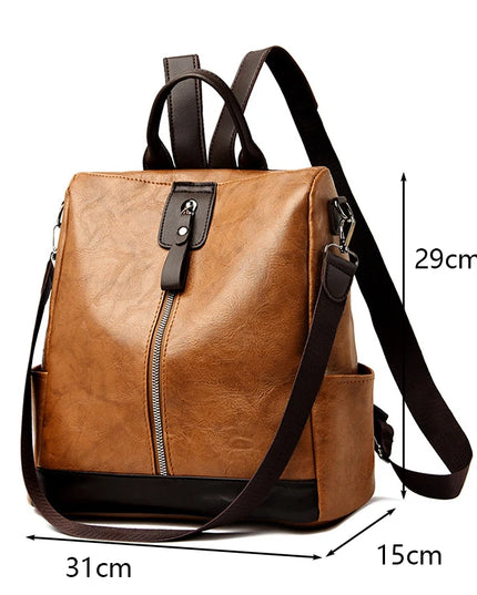 Damen Leder Rucksack – Dein stilvoller Begleiter für Reise & Alltag