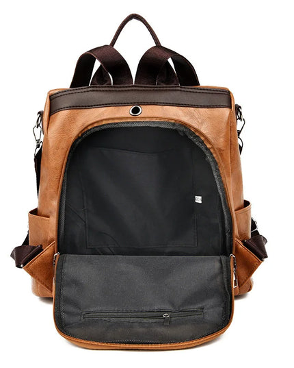 Damen Leder Rucksack – Dein stilvoller Begleiter für Reise & Alltag