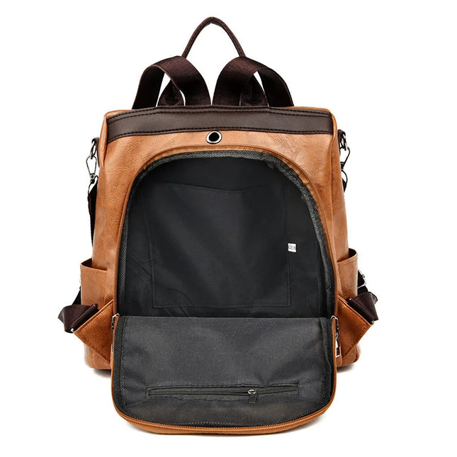 Damen Leder Rucksack – Dein stilvoller Begleiter für Reise & Alltag