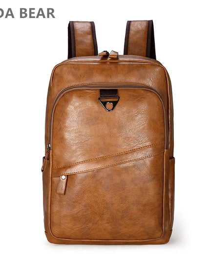 Herren Leder Rucksack für Laptop & Alltag – Robust & Stilvoll