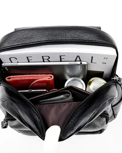 Damen Leder Rucksack Vintage – Weich, vielseitig & stilvoll