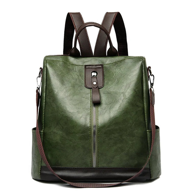 Anti-Diebstahl Lederrucksack für Damen – Dein Begleiter für Alltag & Reise