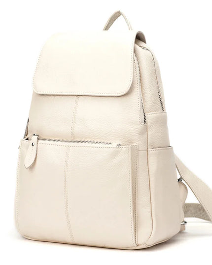 Zency Damen Lederrucksack – Elegant, Diebstahlsicher & Geräumig