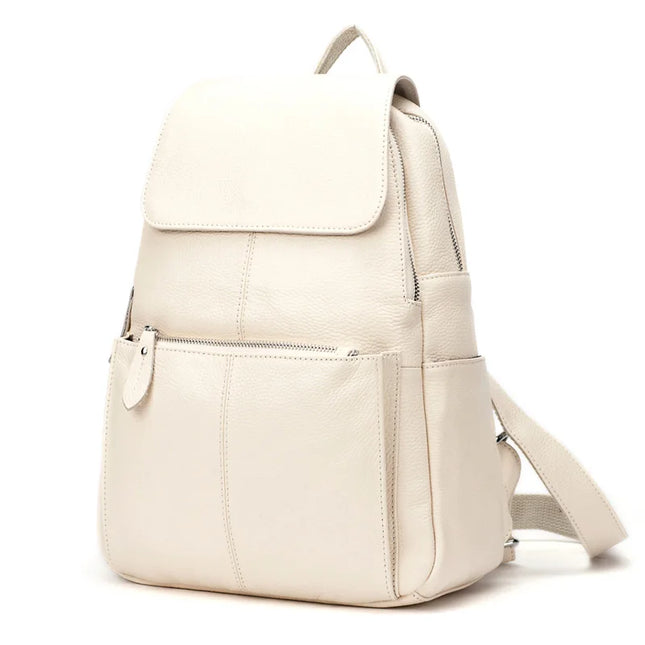 Zency Damen Lederrucksack – Elegant, Diebstahlsicher & Geräumig