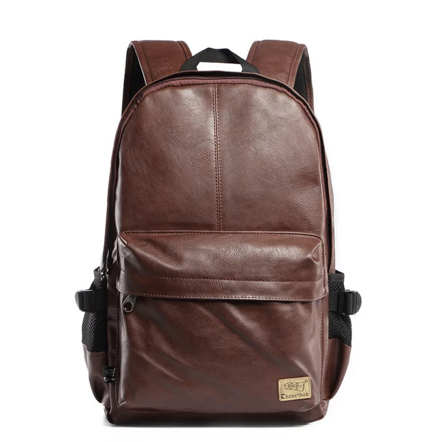 Vintage Lederrucksack für Herren – Laptopfach & Reisebegleiter