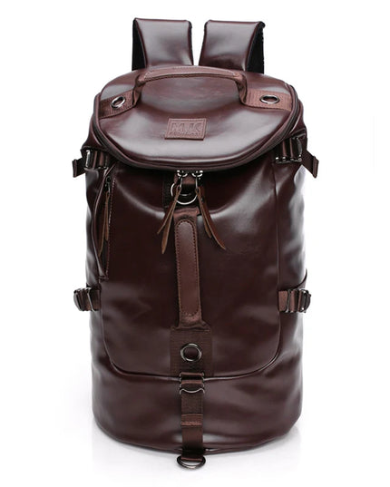 Vintage Lederrucksack Schwarz für Herren – Dein Begleiter im Alltag