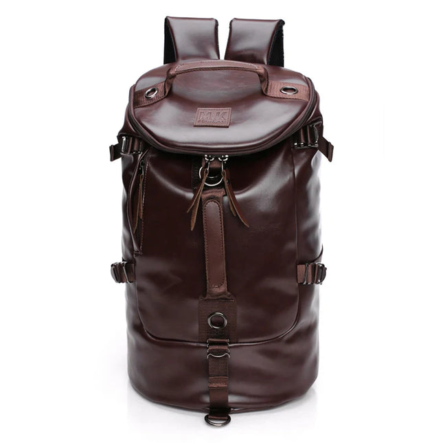 Vintage Lederrucksack Schwarz für Herren – Dein Begleiter im Alltag