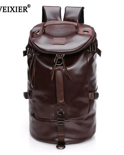 Vintage Lederrucksack Schwarz für Herren – Dein Begleiter im Alltag