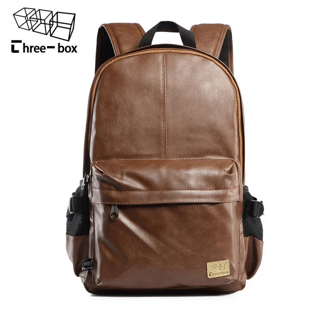 Vintage Lederrucksack für Herren – Laptopfach & Reisebegleiter