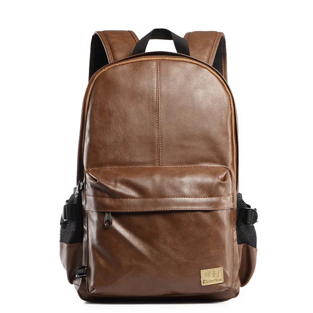 Robuster Lederrucksack für Herren – Vintage Stil & Laptopfach