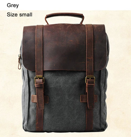 Robuster Lederrucksack für Herren & Damen – Dein Begleiter für Alltag & Schule