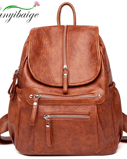 Vintage Lederrucksack Damen – Dein stilvoller Begleiter für jeden Tag