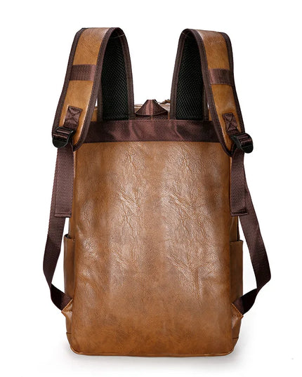 Leder Rucksack Herren – Großer Laptop Rucksack für Schule & Uni