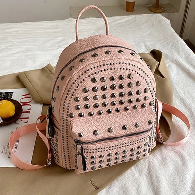 Schwarzer Leder Rucksack für Damen – Dein stylischer Begleiter