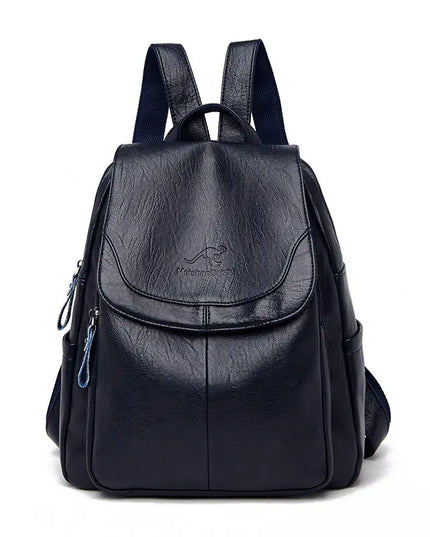 Weicher Lederrucksack für Damen – Dein Vintage-Begleiter in 9 Farben