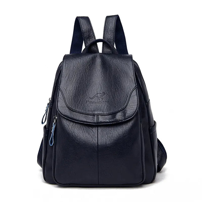 Weicher Lederrucksack für Damen – Dein Vintage-Begleiter in 9 Farben