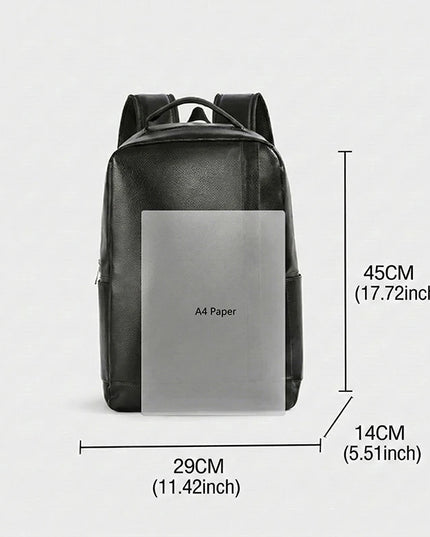 Herren Lederrucksack für Laptop (15.6 Zoll) – Business & Reise