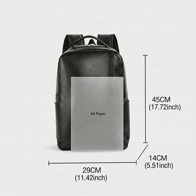 Herren Lederrucksack für Laptop (15.6 Zoll) – Business & Reise