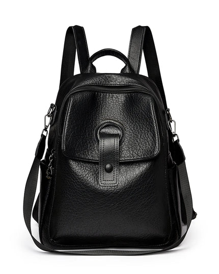 Vielseitiger 3-in-1 Lederrucksack für Damen – Weich & geräumig