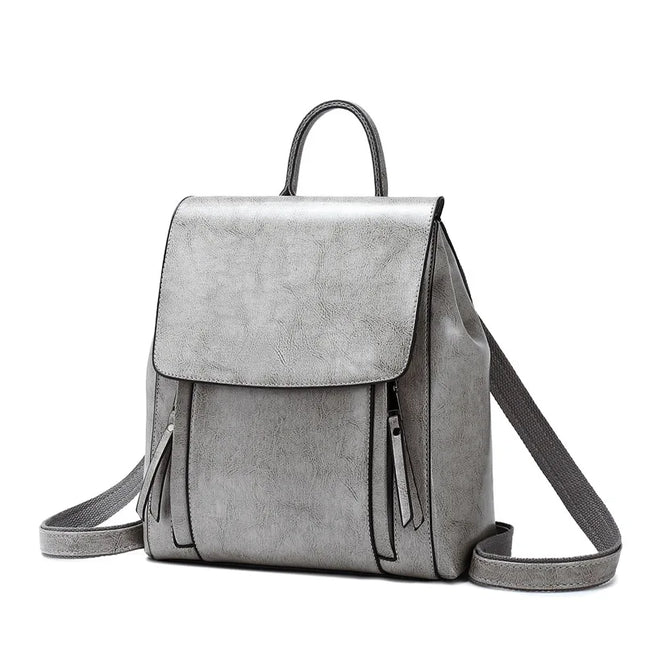 Damen Leder Rucksack – Umhängetasche & Laptop-Rucksack aus echtem Leder