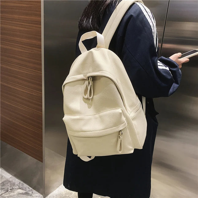 Eleganter Lederrucksack für Damen – Dein Begleiter für jeden Tag