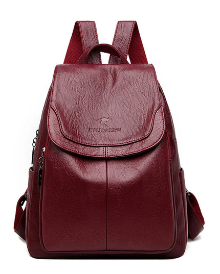Vintage Lederrucksack für Damen – Dein stilvoller Begleiter