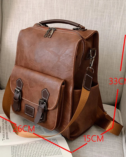Vintage Lederrucksack Damen – Dein Begleiter für Alltag & Reise