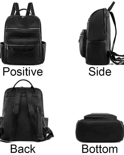 Eleganter Damen Lederrucksack aus Schafsleder – Ideal für Alltag & Reise