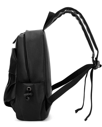 Robuster Rucksack im Leder-Look für Herren – Dein Alltagsbegleiter