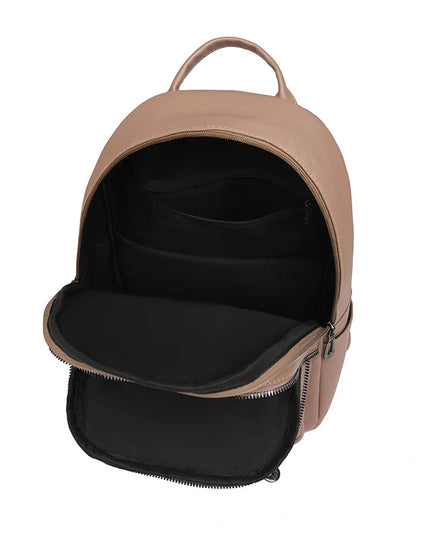 Großer Leder Rucksack für Damen – Vintage Stil für Uni & Reise