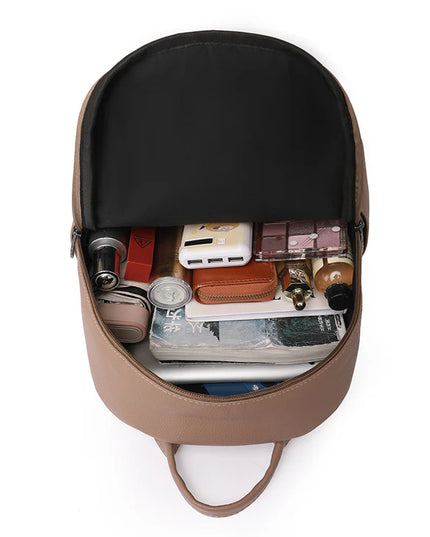 Vintage Lederrucksack Damen – Groß & Praktisch für Alltag & Reise