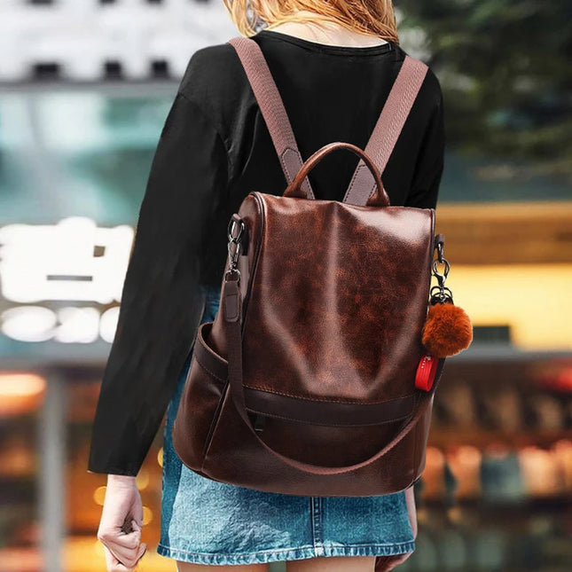 Lederrucksack Damen Vintage – Sicher & Stilvoll für den Alltag