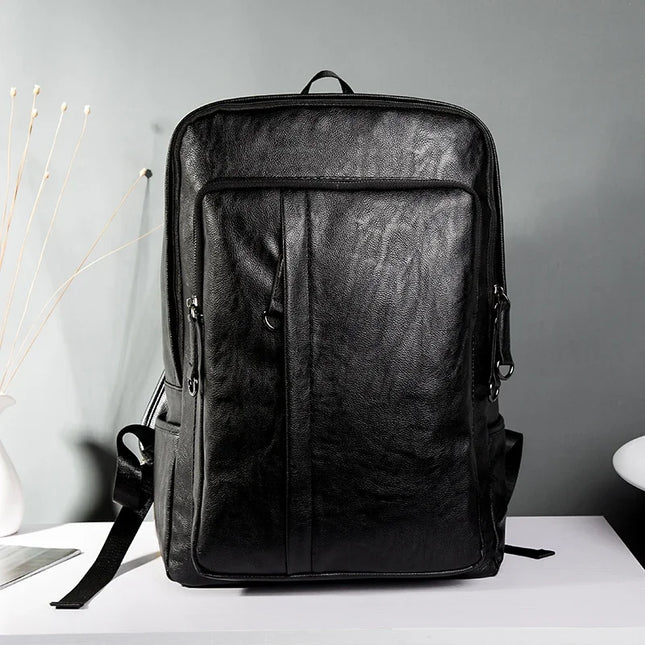 Leder Rucksack Herren – Geräumiger Laptop Rucksack für Alltag & Reise