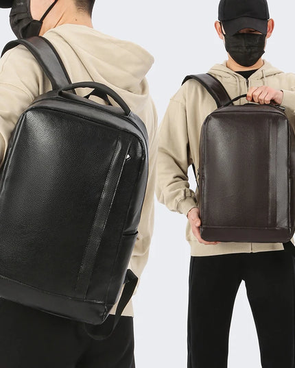 Herren Lederrucksack für Laptop (15.6 Zoll) – Business & Reise