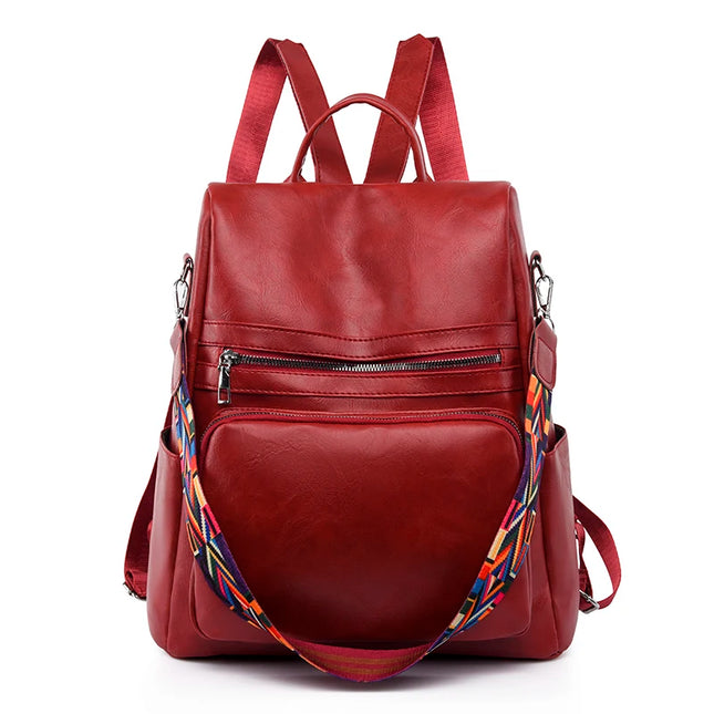 Vintage Lederrucksack für Damen – Dein Begleiter für Reise & Alltag