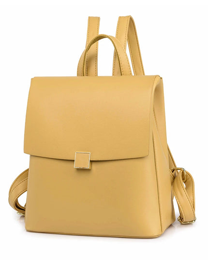 Eleganter Leder Rucksack für Damen – Groß, stilvoll & praktisch
