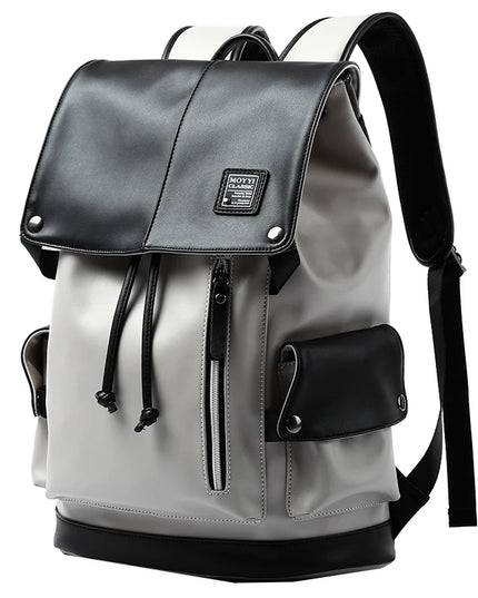 Vintage Leder Rucksack für Herren | 15.6" Laptop | Robust & Wasserfest
