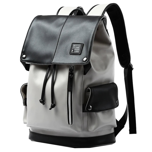 Vintage Leder Rucksack für Herren | 15.6" Laptop | Robust & Wasserfest