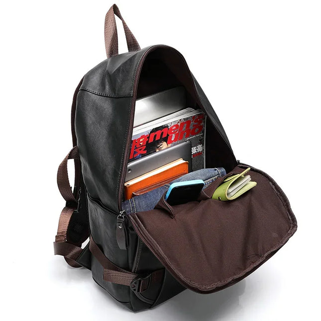 Vintage Leder Rucksack für Herren – Dein Begleiter für Uni & Reise