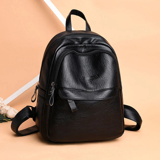 Damen Leder Rucksack: Stilvoll & Geräumig für den Alltag