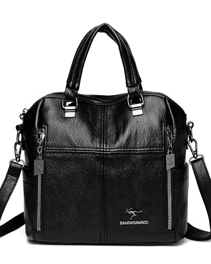 Vielseitiger Leder Rucksack für Damen – Dein Begleiter für Alltag & Reise