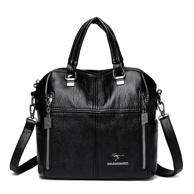 Vielseitiger Leder Rucksack für Damen – Dein Begleiter für Alltag & Reise