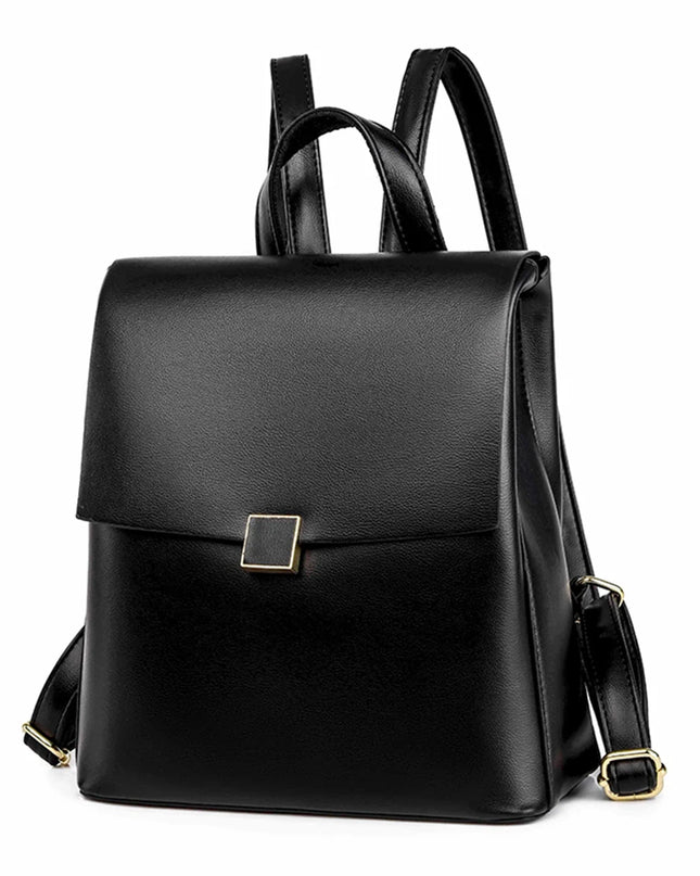 Eleganter Lederrucksack für Damen – Stilvoll & geräumig