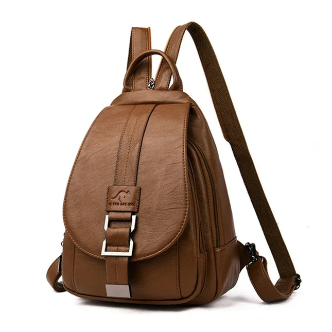 Vintage Lederrucksack Damen: Vielseitig für Alltag & Reise