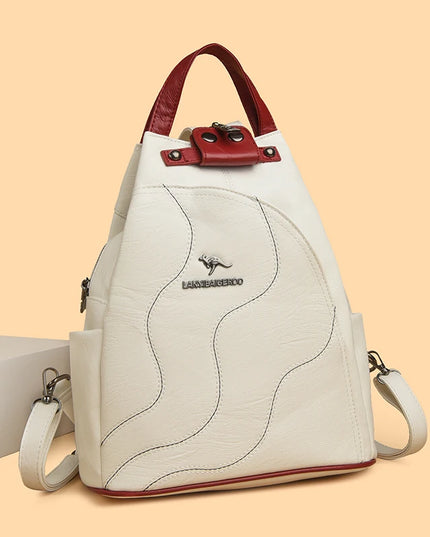 Lederrucksack für Damen – Dein Begleiter für Reise & Schule