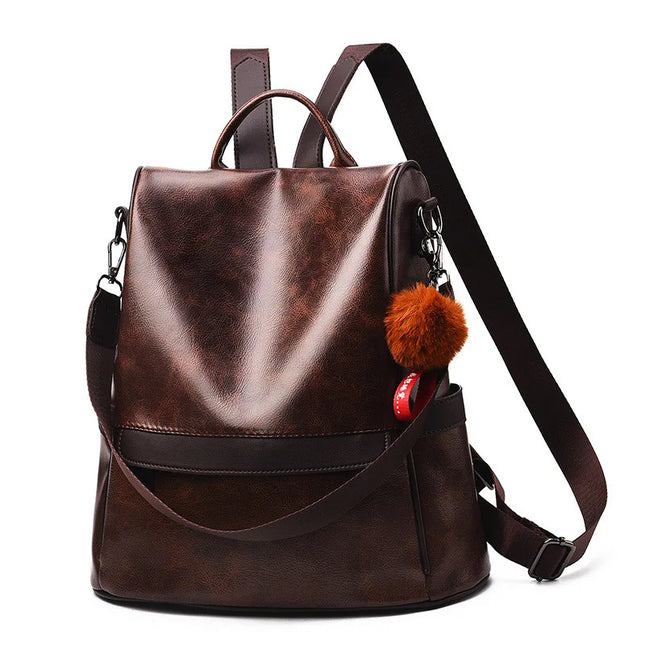 Lederrucksack Damen Vintage – Sicher & Stilvoll für den Alltag