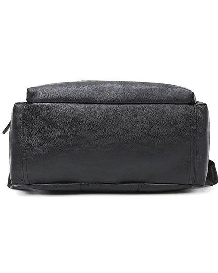Herren Lederrucksack Schwarz – Vielseitig für Reise & Alltag