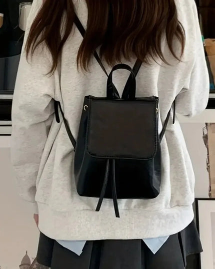 Kleiner Lederrucksack Damen – Mini Rucksack für Alltag & Reise